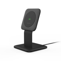 Mophie Snap+ Wireless Charging Stand - 15W MagSafe Compatible - Black