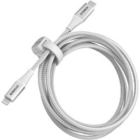OtterBox Lightning to USB-C Fast Charge Premium Pro Cable (2M) Bend/Flex - White
