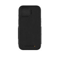 EFM Monaco Armour with D3O 5G Wallet Case for iPhone 15 - Black/Space Grey