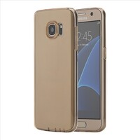  Nature TPU Case for Samsung Galaxy S7 Edge - Gold
