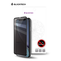 Blacktech Full Cover Screen Protector for Apple iPhone 6/6s/7/8 Plus - Black