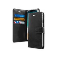 Goospery Bluemoon Diary Case for Samsung Galaxy S10E - Black