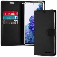 Goospery Samsung Galaxy S20 Bluemoon Diary Case - Black