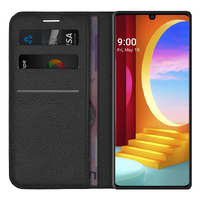 Blacktech Wallet Case for LG Velvet 5G - Black