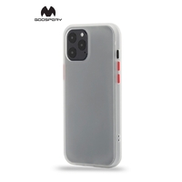  Goospery Mercury Peach Garden Case For iPhone 12 Pro Max 6.7inch- White