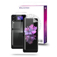 Blacktech Full Set Tempered Glass for Samsung Galaxy Z Flip3 - Clear