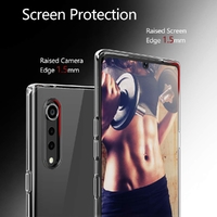 Blacktech LG Valvet 5G Protective Case - Clear