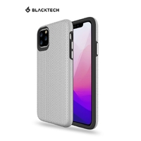 Blacktech Samsung Galaxy A22 5G Armor Case - Silver