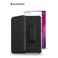 Blacktech Defender Case for Samsung Galaxy S22 - Black