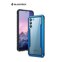 Blacktech Shield Aluminium Case for Samsung Galaxy S22 Plus - Blue
