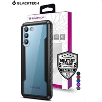 Blacktech Shield Aluminium Case for Samsung Galaxy S22 Ultra - Black