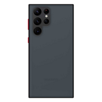 Blacktech Peach Garden Samsung Galaxy S22 Ultra - Black