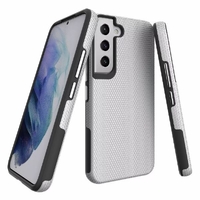 Blacktech Armour Case for Samsung Galaxy S22 Ultra - Silver