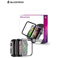Blacktech Case with glass for Apple Watch Series 7/8 45mm - Clear