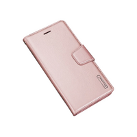Blacktech Hanman Wallet Case for Samsung Galaxy A13 4G - Rose Gold
