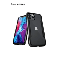 BLACKTECH iPhone 14 Pro Max  Defense Shield Aluminum Alloy Case- Black