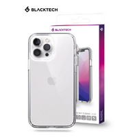 Blacktech Stay Clear Case for Apple iPhone 14 - Clear