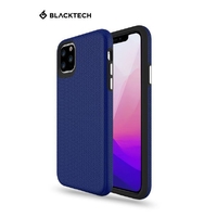 Blacktech Triangle Armor Case for Apple iPhone 14 Pro - Navy