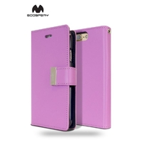 Goospery Apple iPhone 14 plus Rich Diary - Purple/Navy