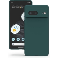 Blacktech Soft Feeling With Soft Micro Fiber Google Pixel 7 Case- Green