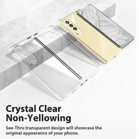 Blacktech Stay Clear case for Samsung Galaxy Z fold4 - Clear