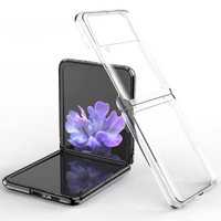 Blacktech Hard Protective Case for Samsung Galaxy Z flip4 - Clear
