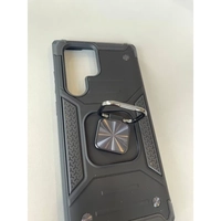  Blacktech Samsung Galaxy S23 robot magnet Case - black