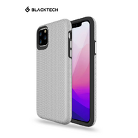 Blacktech Triangle Armour Case for Samsung Galaxy S23 Ultra - Silver