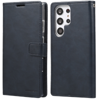 Goospery Bluemoon Diary Case for Samsung Galaxy S23 Ultra - Navy Blue