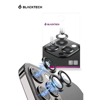 Blacktech Aluminium Alloy Camera Cover for Samsung Galaxy S23 Plus - Black
