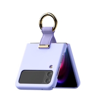 Goospery Gold Ring Case for Samsung Galaxy Z Flip 5 - Lilac Purple