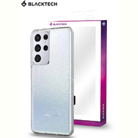 Blacktech Stay Glitter Case for Samsung Galaxy Z Fold 5 - Clear