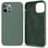 Blacktech Soft Feeling With Soft Micro Fiber Case For iPhone 15 - Green