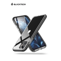 BLACKTECH Hybrid iPhone 15 Pro Case - Black