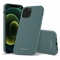 Goospery Mercury Silicone iPhone 15 Pro  Case - Green