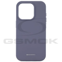 Goospery Mercury Silicone iPhone 15 Pro Case - Lavender Grey