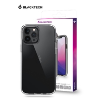 BLACKTECH Stay Black Case For iPhone 15 Pro Max  - Black