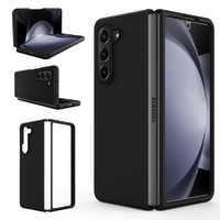 Blacktech Liquid Silicone case for Samsung Galaxy Z Fold5 - Black