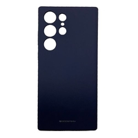 Goospery Mercury Silicone Samsung Galaxy S24 Ultra  Case - Navy