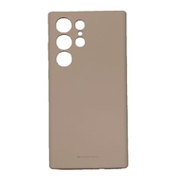 Goospery Mercury Silicone Samsung Galaxy S24 Ultra  Case - Pink Sand