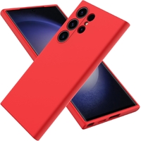 Goospery Mercury Silicone Samsung Galaxy S24 Ultra  Case - Red