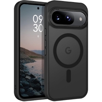 BLACKTECH Google Pixel 9 / 9 Pro  Aero Glide (MagSafe Compatible) Case- Black