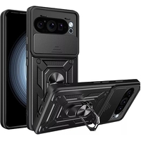Blacktech Robot Magnetic Google Pixel 9 Pro XL Case  - Black