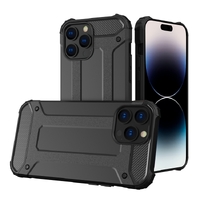 Blacktech Carbon Wave iPhone 17 Pro Max Case - Black