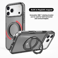 BLACKTECH iPhone 15 Pro  Stay Black Ring (MagSafe Compatible) - Black