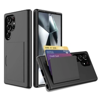 Blacktech Samsung Galaxy S26 Ultra  Card Pro Case - Black
