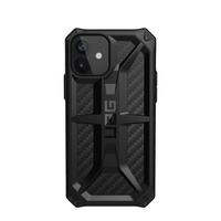UAG Monarch Handcrafted Rugged Case for iPhone 12 Pro and 12 (6.1") - Carbon Fiber