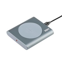 Wireless Charging Pad 3SixT Qi Wireless Aluminium 15W Charge Pad - Silver