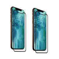 3SIXT Prism Glass Gorilla glass Shock Scratch Pack of 2 for Apple iPhone XR/11 - Clear