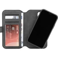 Apple iPhone 11 Pro Max 3SIXT NeoWallet 2.0 2-in-1 Leather Folio Case - Black